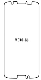 Hydrogel  Ochranná fólia Motorola Moto G6 - predná matná