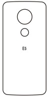Hydrogel  Ochranná fólia Motorola Moto E5 - zadná matná - cena, porovnanie