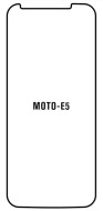 Hydrogel  Ochranná fólia Motorola Moto E5 - predná matná - cena, porovnanie