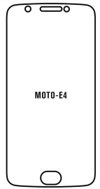 Hydrogel  Ochranná fólia Motorola Moto E4 - predná lesklá