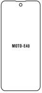 Hydrogel  Ochranná fólia Motorola Moto E40 - predná matná - cena, porovnanie