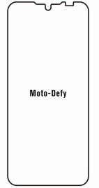 Hydrogel  Ochranná fólia Motorola Moto Defy 2021 - predná lesklá
