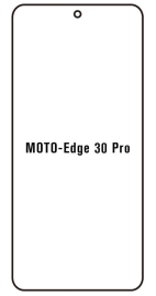Hydrogel  Ochranná fólia Motorola Edge 30 Pro - predná matná