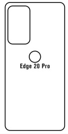 Hydrogel  Ochranná fólia Motorola Edge 20 Pro - zadná lesklá