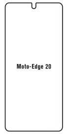 Hydrogel  Ochranná fólia Motorola Edge 20 - predná matná