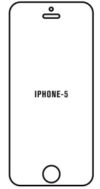 Hydrogel  Ochranná fólia iPhone 5 - predna matná