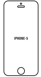 Hydrogel  Ochranná fólia iPhone 5 - predna matná