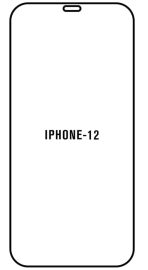 Hydrogel  Ochranná fólia iPhone 12 - predná matná