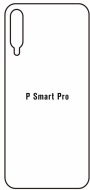 Hydrogel  Ochranná fólia Huawei P Smart Pro - zadná matná - cena, porovnanie