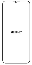 Hydrogel  Ochranná fólia Motorola Moto E7 2020 - predná matná