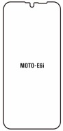 Hydrogel  Ochranná fólia Motorola Moto E6i - predná matná - cena, porovnanie