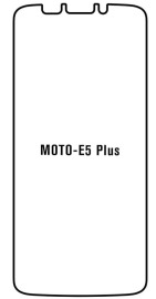 Hydrogel  Ochranná fólia Motorola Moto E5 Plus - predná lesklá