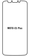 Hydrogel  Ochranná fólia Motorola Moto E5 Plus - predná lesklá - cena, porovnanie