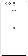 Hydrogel  Ochranná fólia Huawei P9 - zadná matná - cena, porovnanie