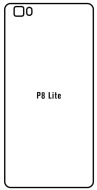 Hydrogel  Ochranná fólia Huawei P8 Lite - zadná matná - cena, porovnanie