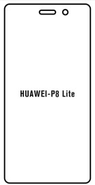 Hydrogel  Ochranná fólia Huawei P8 Lite - predná matná