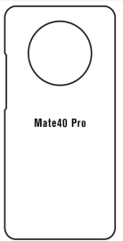 Hydrogel  Ochranná fólia Huawei Mate 40 Pro - zadná matná