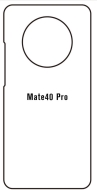Hydrogel  Ochranná fólia Huawei Mate 40 Pro - zadná matná - cena, porovnanie