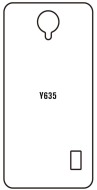 Hydrogel  Ochranná fólia Huawei Y635 - zadná matná - cena, porovnanie