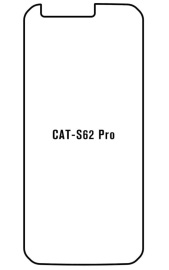 Hydrogel  Ochranná fólia CAT S62 Pro - predna matná