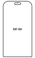 Hydrogel  Ochranná fólia CAT S61 - predna matná - cena, porovnanie