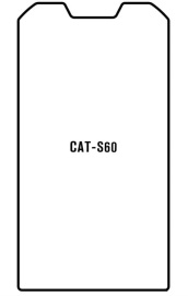 Hydrogel  Ochranná fólia CAT S60 - predná lesklá