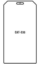 Hydrogel  Ochranná fólia CAT S30 - predna matná