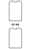 Hydrogel  Ochranná fólia CAT B26 - predná lesklá - cena, porovnanie
