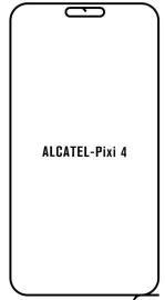 Hydrogel  Ochranná fólia Alcatel Pixi 4 - predná lesklá