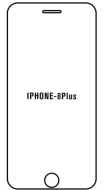 Hydrogel  Screenshield fólie na displej pro iPhone 8 Plus - 8838 predná lesklá - cena, porovnanie