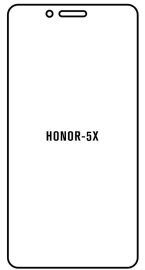 Hydrogel  Ochranná fólia Huawei Honor 5X - predna matná