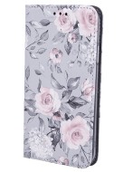Smart Book  Dámske knižkové puzdro Samsung Galaxy A20s kvety Kvet vzor č.4 - cena, porovnanie