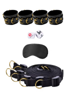 Ouch! Kits Bed Bindings Restraint System Limited Edition - cena, porovnanie