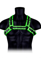 Ouch! Glow in the Dark Buckle Bulldog Harness - cena, porovnanie