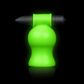 Ouch! Glow in the Dark Vibrating Head Masturbator