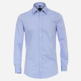 Venti Modrá pánska košeľa, rukávy 72 cm, Body fit