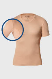 Covert Underwear Neviditeľné pánske tričko s potítkami