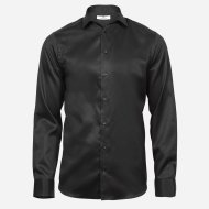 Tee Jays Čierna košeľa, 2-ply, Slim fit - cena, porovnanie