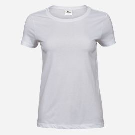 Tee Jays Biele dámske organické tričko