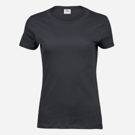 Tee Jays Tmavosivé dámske organické tričko