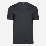 Tee Jays Tmavosivé soft tričko s V-golierom - cena, porovnanie