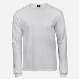 Tee Jays Biele soft tričko s dlhými rukávmi