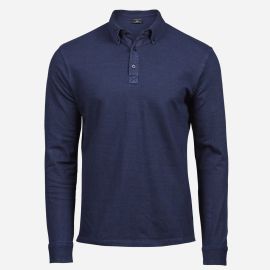 Tee Jays Denim polokošeľa s Button-down golierom