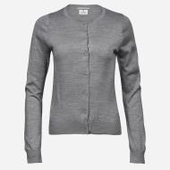 Tee Jays Svetlosivý dámsky merino cardigan - cena, porovnanie