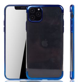 König Design Puzdro na mobilný telefón pre Apple iPhone 11 Pro Max Blue - Priehľadné - TPU silikónové puzdro Backcover Ochranný v transparentnej