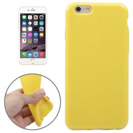 König Design Puzdro na mobilný telefón Apple iPhone 6 TPU žlté