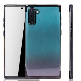 König Design Kryt na mobilný telefón pre Samsung Galaxy Note 10 Black - priehľadný - TPU silikónové puzdro Zadný kryt Ochranný kryt v transparentnej čiernej farbe