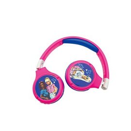 Lexibook Skladacie bezdrôtové Bluetooth slúchadlá Barbie