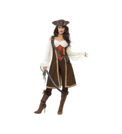 Smiffys Dámsky kostým pirátky guvernérky