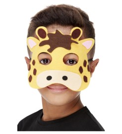 Smiffys Filcová maska Žirafa